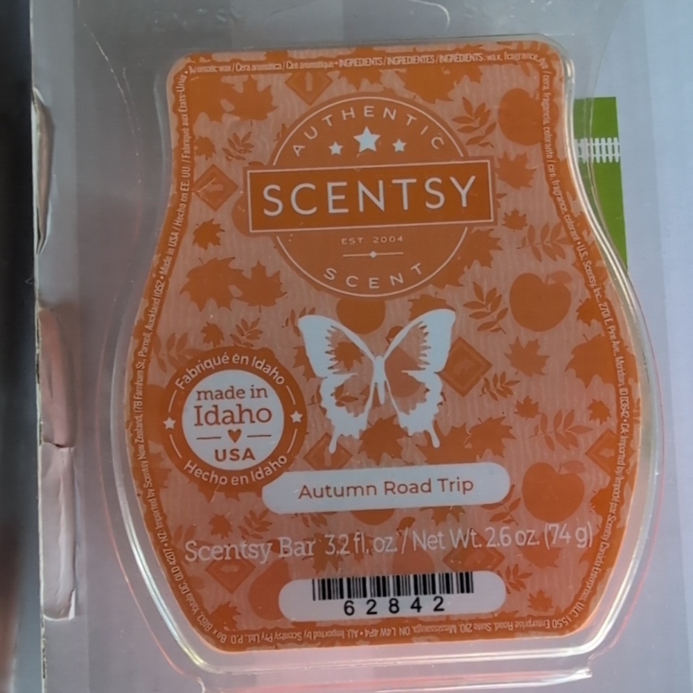 Autumn Road Trip Scent Bar - Vibrant Orange